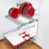 Pull Out Plate Rack