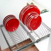 Pull Out Kitchen Plate Rack