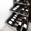 Stainless Steel Wire Pull Out Wine Basket | TANSEL Pull Out Storage